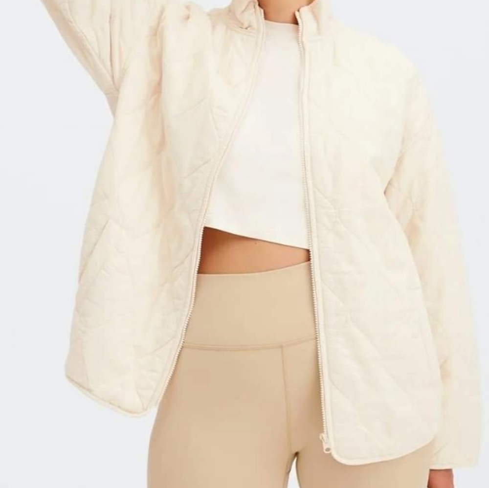 Fabletics Lina oversized quilted jacket